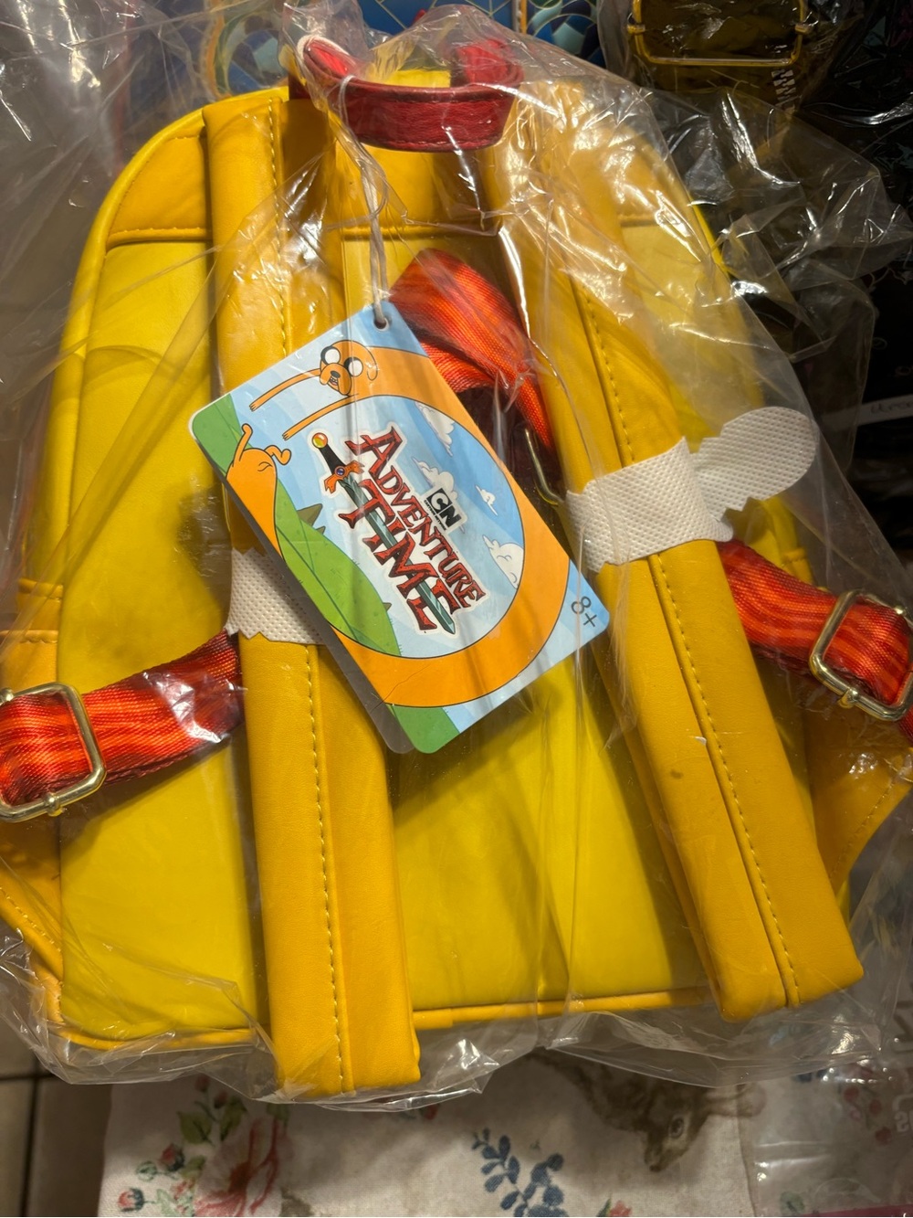 Loungefly Yellow Jake Pancake Backpack - Picture 2 of 2